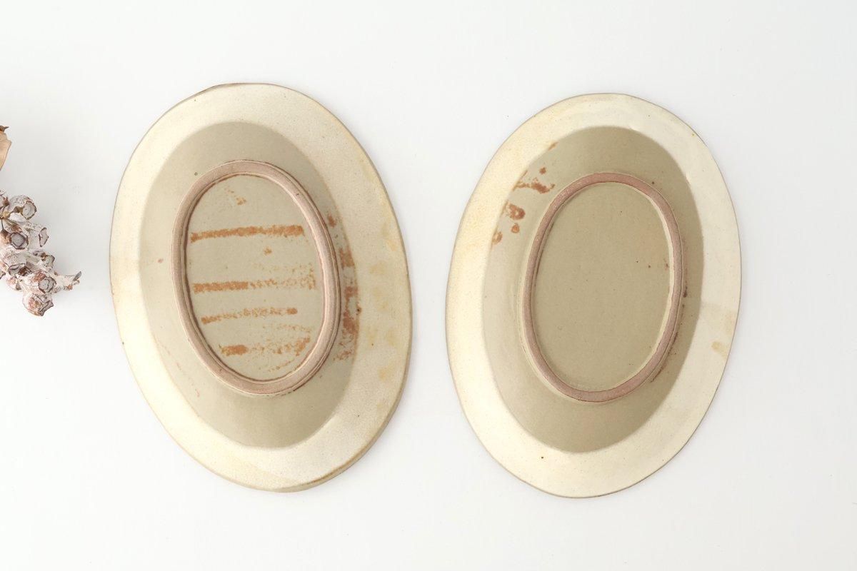 [UTSUWABI special order]Oval Bowl Matte Ash M | Serving Bowl Mino Ware