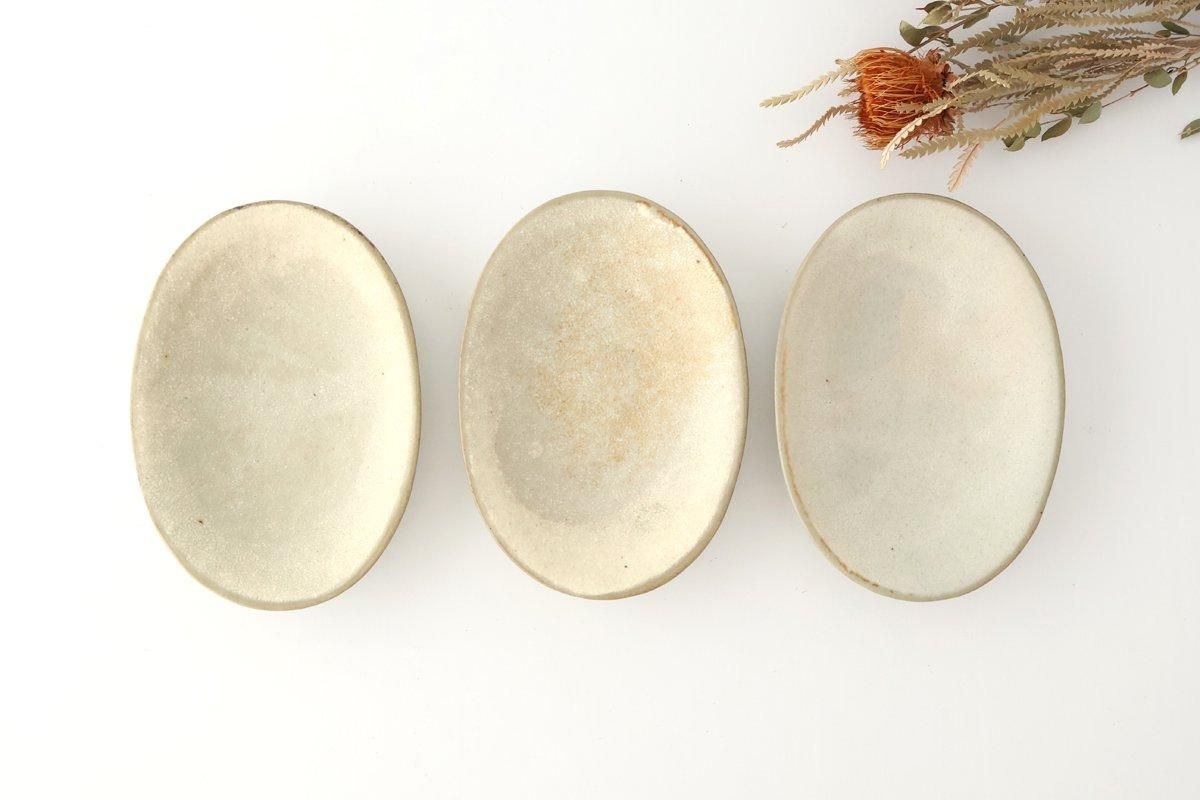 [UTSUWABI special order]Small Oval Bowl Matte Ash | Kobachi Mino Ware