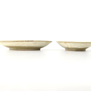 [UTSUWABI special order]Small Oval Bowl Matte Ash | Kobachi Mino Ware