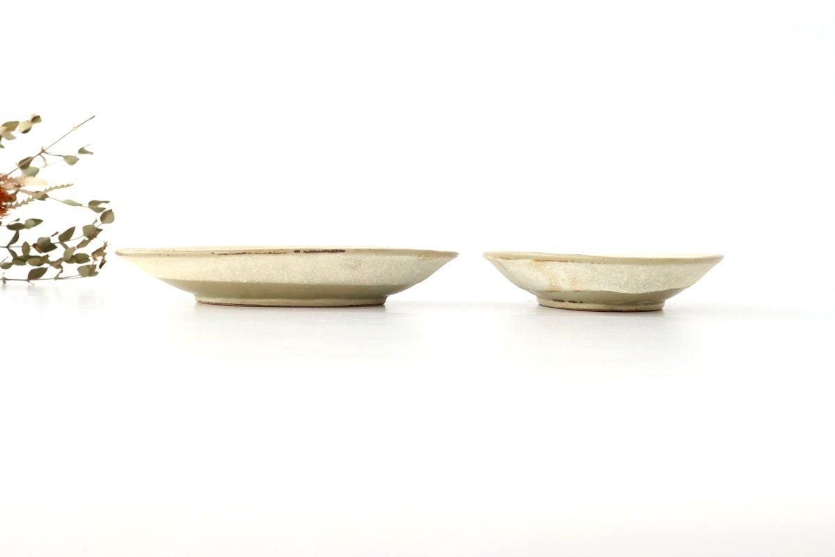[UTSUWABI special order]Small Oval Bowl Matte Ash | Kobachi Mino Ware