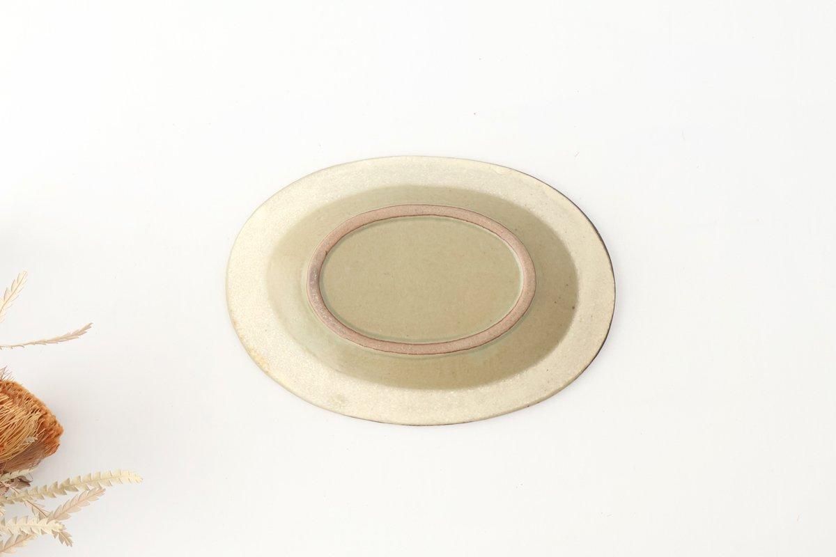 [UTSUWABI special order]Small Oval Bowl Matte Ash | Kobachi Mino Ware