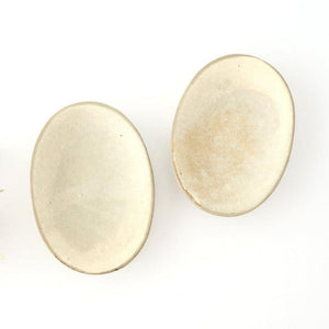 [UTSUWABI special order]Small Oval Bowl Matte Ash | Kobachi Mino Ware