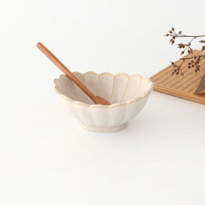 [UTSUWABI Special Order] Chrysanthemum-shaped Small Bowl Silver | Mino Ware