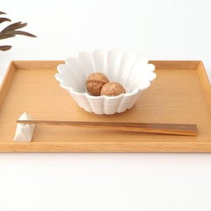 Flower-shaped Small Bowl White | Kobachi Mino Ware