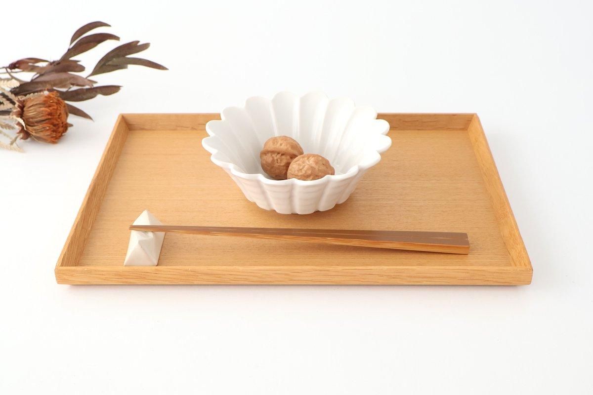 Flower-shaped Small Bowl White | Kobachi Mino Ware