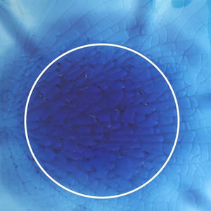 Flower-shaped Small Bowl Turquoise | Kobachi Mino Ware