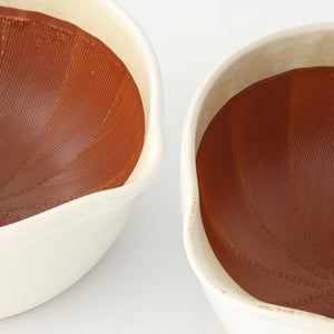 Motoshige Pottery Mortar Matte White Large | Iwami Ware