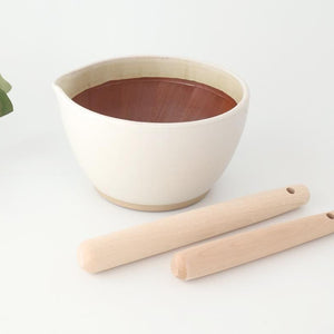 Motoshige Pottery Mortar Matte White Large | Iwami Ware