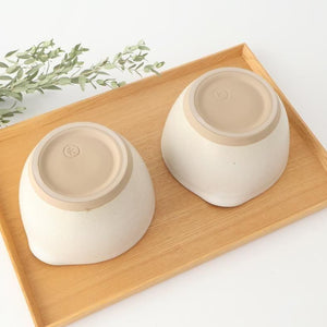 Motoshige Pottery Mortar Matte White Medium | Iwami Ware