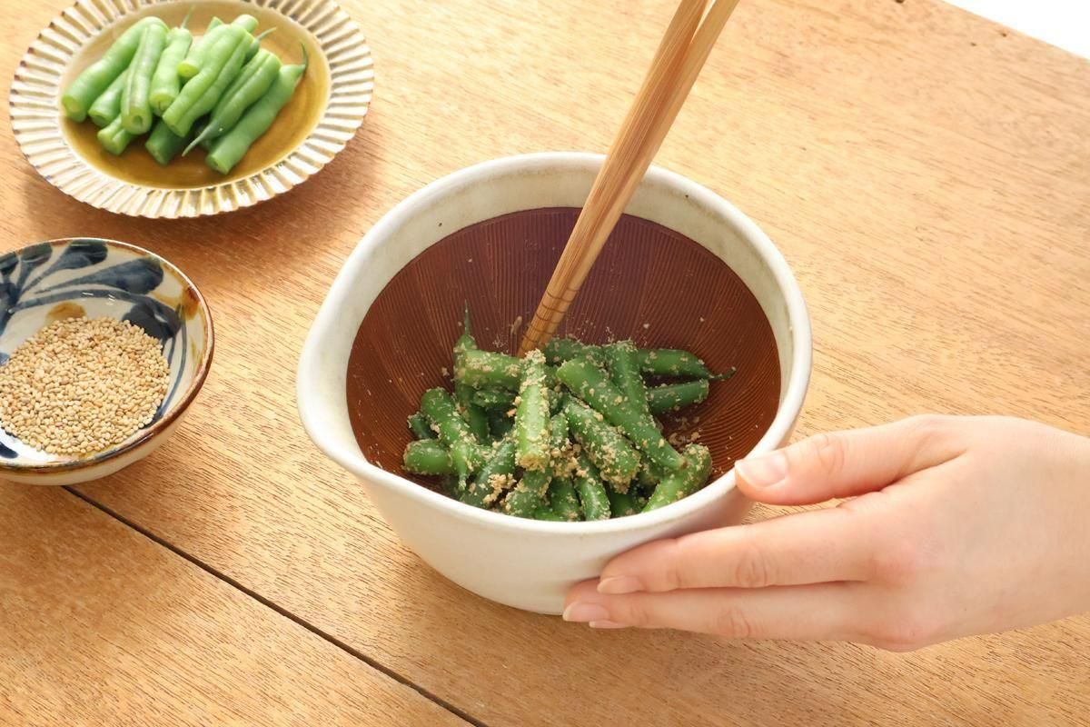 Motoshige Pottery Mortar Matte White Medium | Iwami Ware