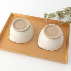 Motoshige Pottery Mortar Matte White Small | Iwami Ware