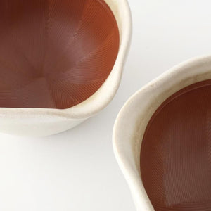 Motoshige Pottery Mortar Matte White Small | Iwami Ware