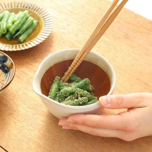 Motoshige Pottery Mortar Matte White Small | Iwami Ware