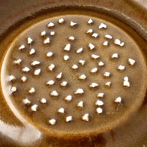 Motoshige Pottery Grater Matte White Medium | Iwami Ware