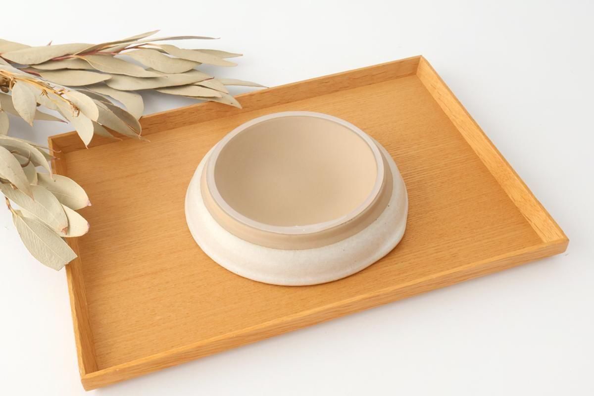 Motoshige Pottery Grater Matte White Medium | Iwami Ware