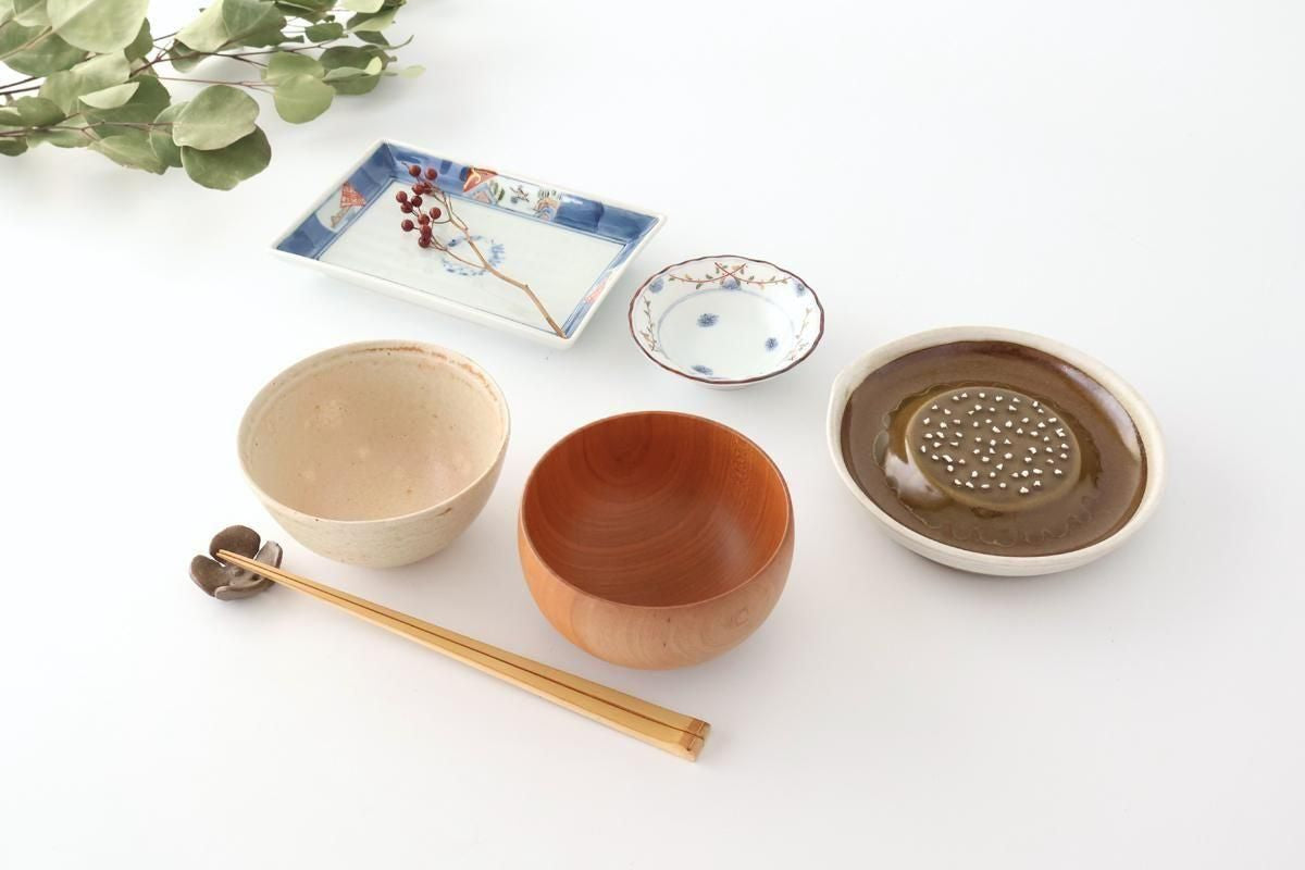 Motoshige Pottery Grater Matte White Medium | Iwami Ware