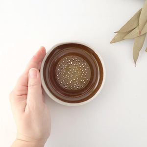 Motoshige Pottery Grater Matte White Small | Iwami Ware