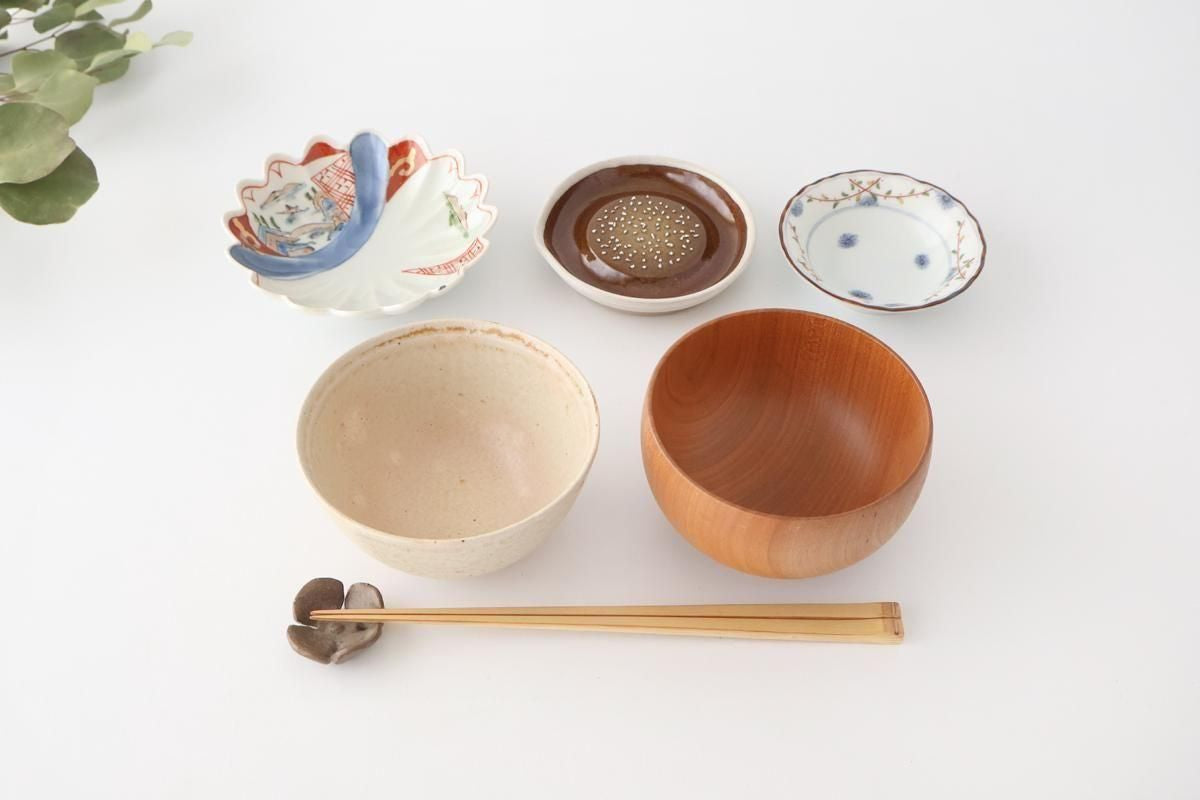 Motoshige Pottery Grater Matte White Small | Iwami Ware