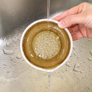 Motoshige Pottery Grater Matte White Small | Iwami Ware