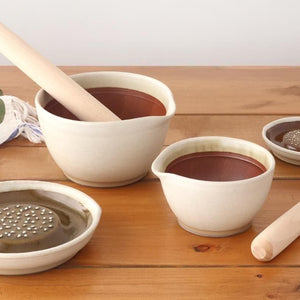 Motoshige Pottery Pestle Beechwood 24cm/9.4in