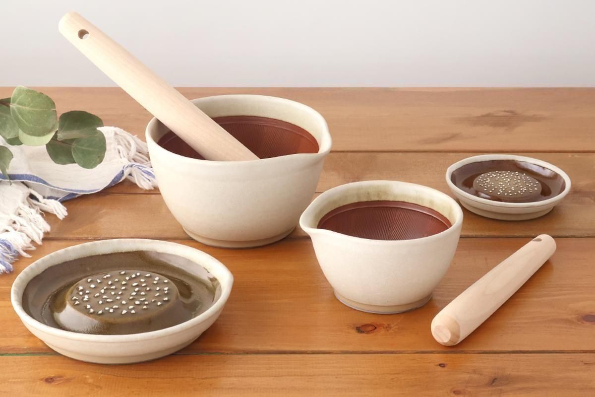 Motoshige Pottery Pestle Beechwood 24cm/9.4in