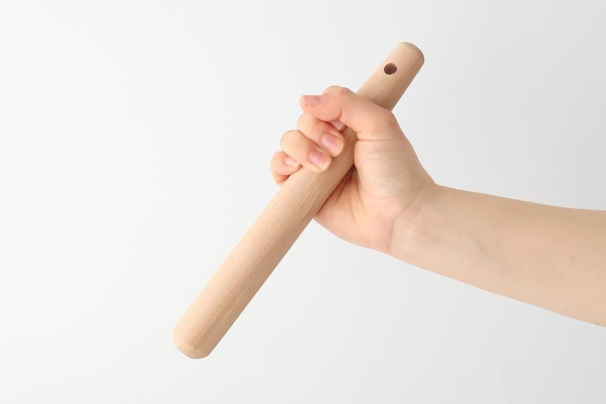 Motoshige Pottery Pestle Beechwood 24cm/9.4in