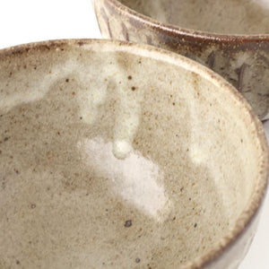 Rice Bowl Ash-Carved | Shigaraki Ware