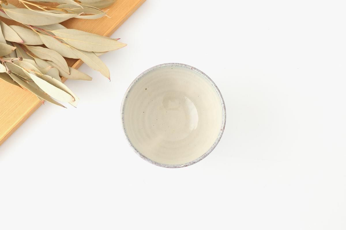 Rice Bowl White-Carved | Shigaraki Ware