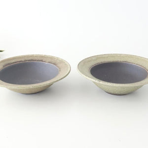 Rim Bowl Green and Brown Large | Shigaraki Ware