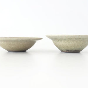 Rim Bowl Green and Brown Large | Shigaraki Ware