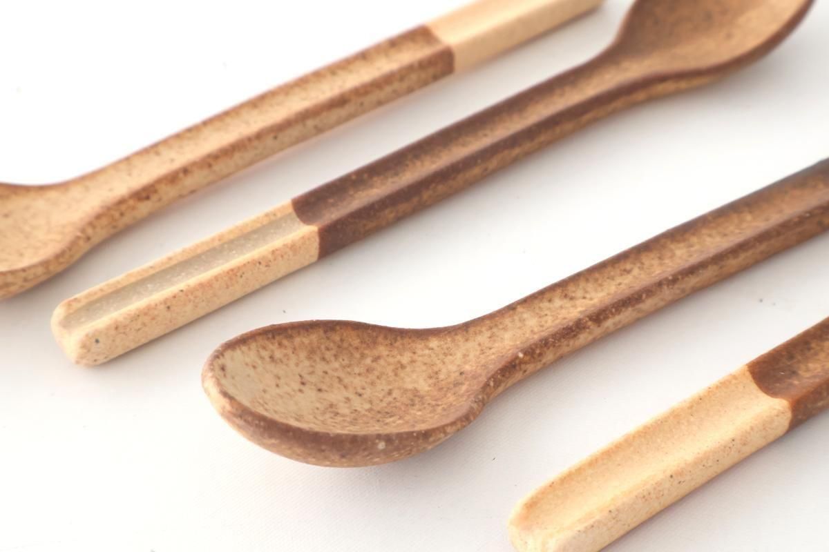Ceramic Spoon Iron Rust | Shigaraki Ware