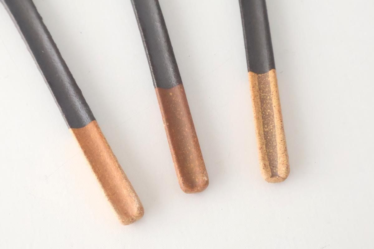 Ceramic Spoon Black Rust | Shigaraki Ware