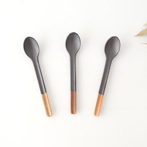 Ceramic Spoon Black Rust | Shigaraki Ware