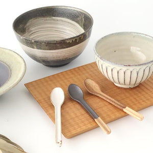 Ceramic Spoon Black Rust | Shigaraki Ware