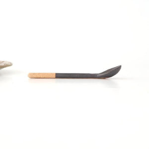 Ceramic Spoon Black Rust | Shigaraki Ware