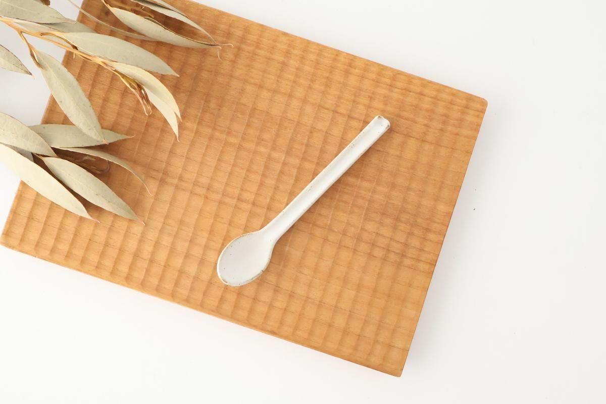 Ceramic Spoon White | Shigaraki Ware