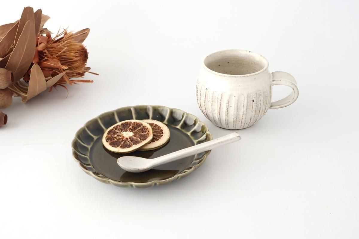 Ceramic Spoon White | Shigaraki Ware