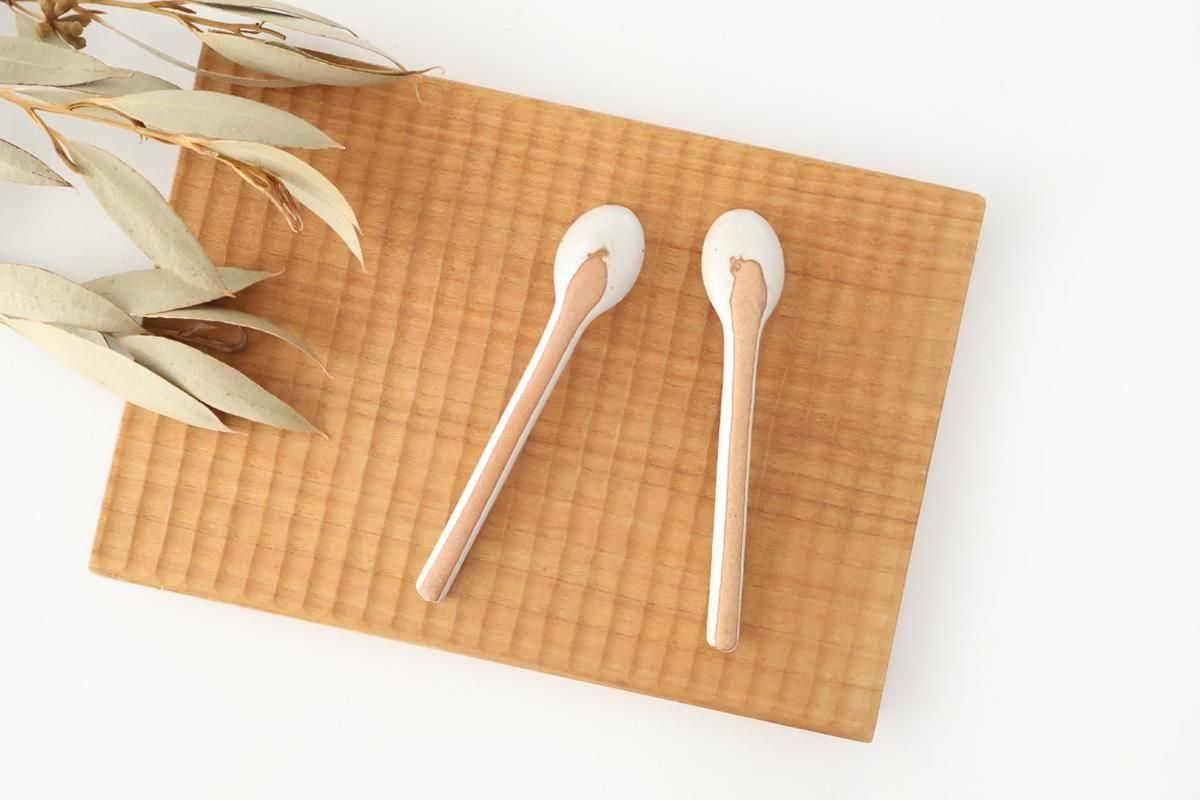 Ceramic Spoon White | Shigaraki Ware