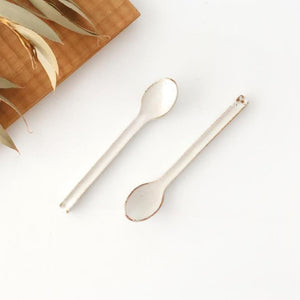 Ceramic Spoon White | Shigaraki Ware