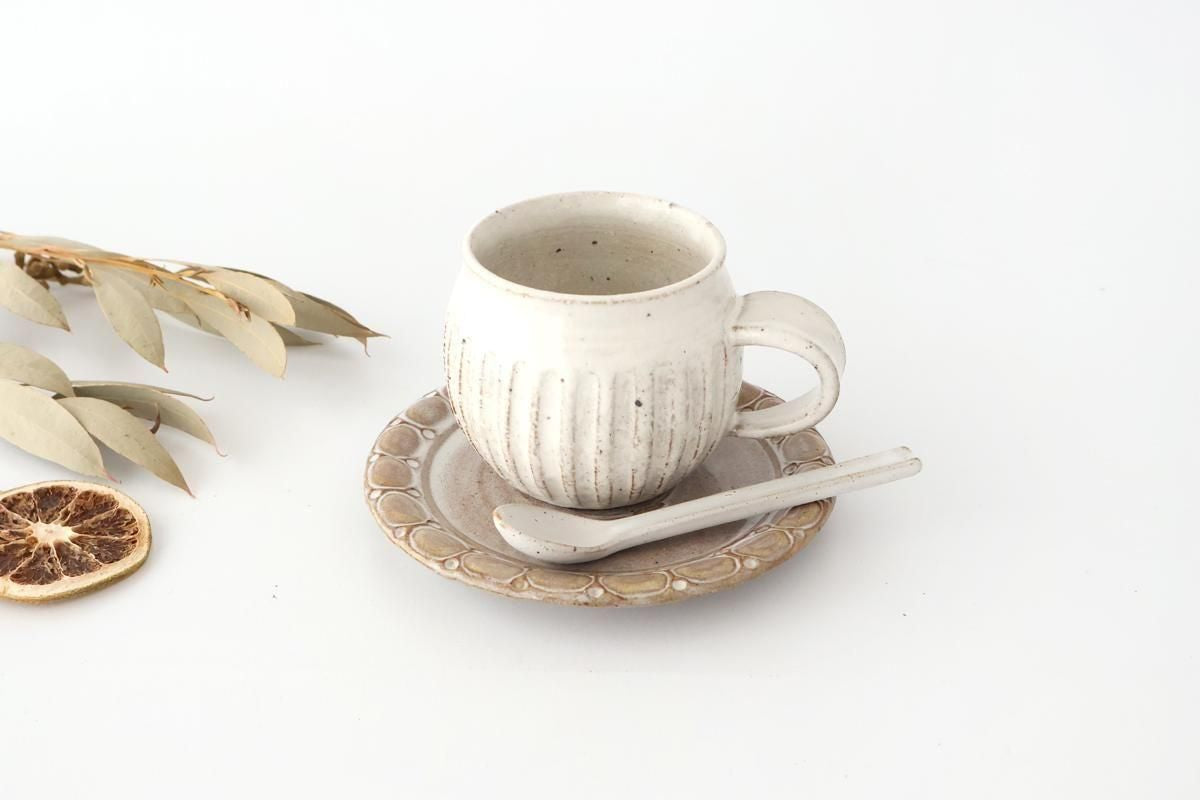 Ceramic Spoon White | Shigaraki Ware