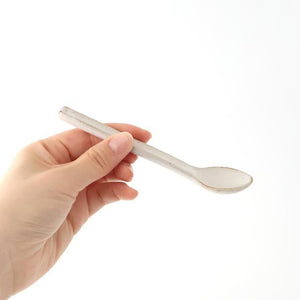 Ceramic Spoon White | Shigaraki Ware