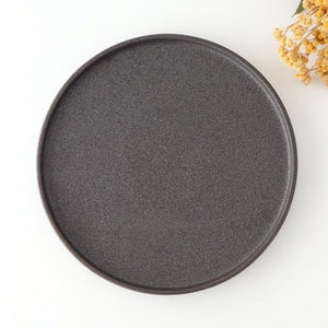 Vega Round Plate Black 26㎝/10.2in | Mino Ware