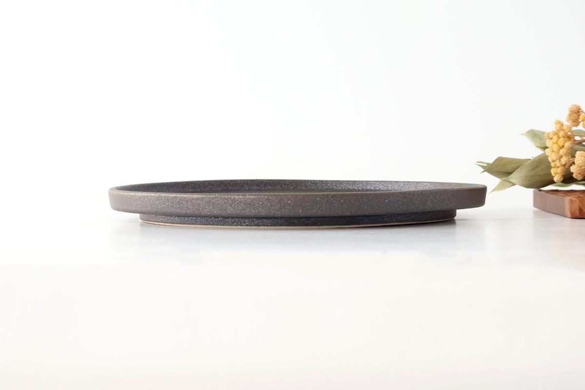 Vega Round Plate Black 26㎝/10.2in | Mino Ware