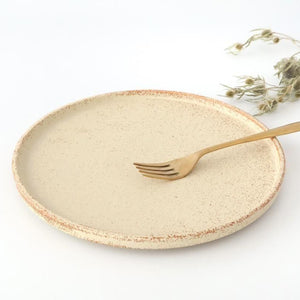 Vega Round Plate Ivory 26㎝/10.2in | Mino Ware