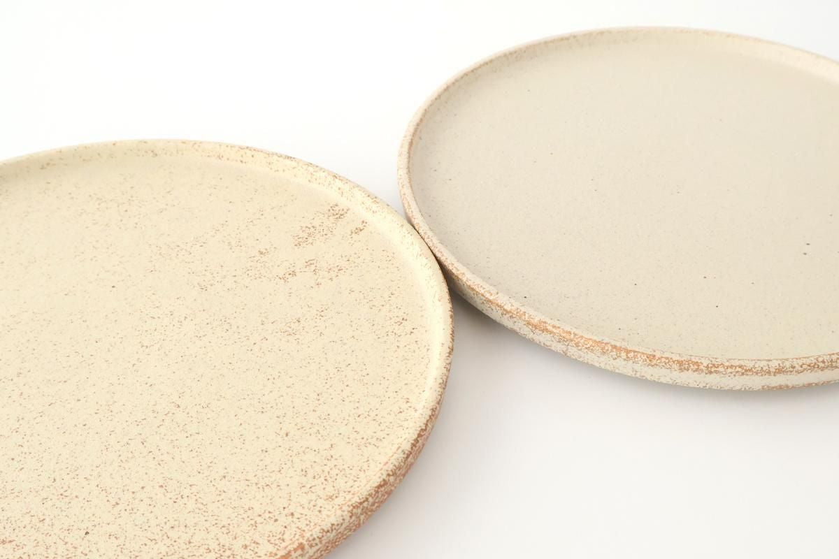 Vega Round Plate Ivory 26㎝/10.2in | Mino Ware