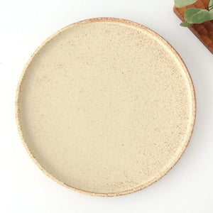 Vega Round Plate Ivory 26㎝/10.2in | Mino Ware