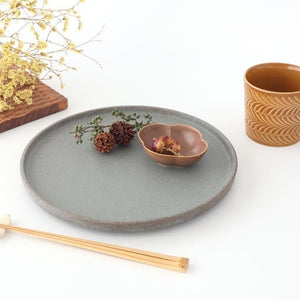 Vega Round Plate Blue 26㎝/10.2in | Mino Ware