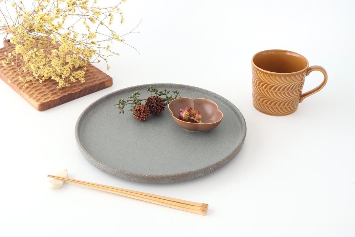 Vega Round Plate Blue 26㎝/10.2in | Mino Ware