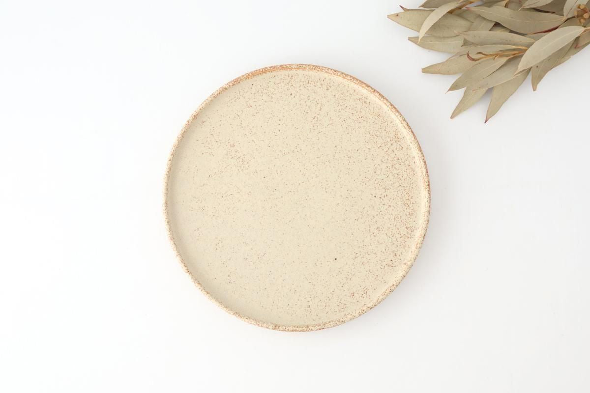 Vega Round Plate Ivory 23.0cm /9.05in | Mino Ware