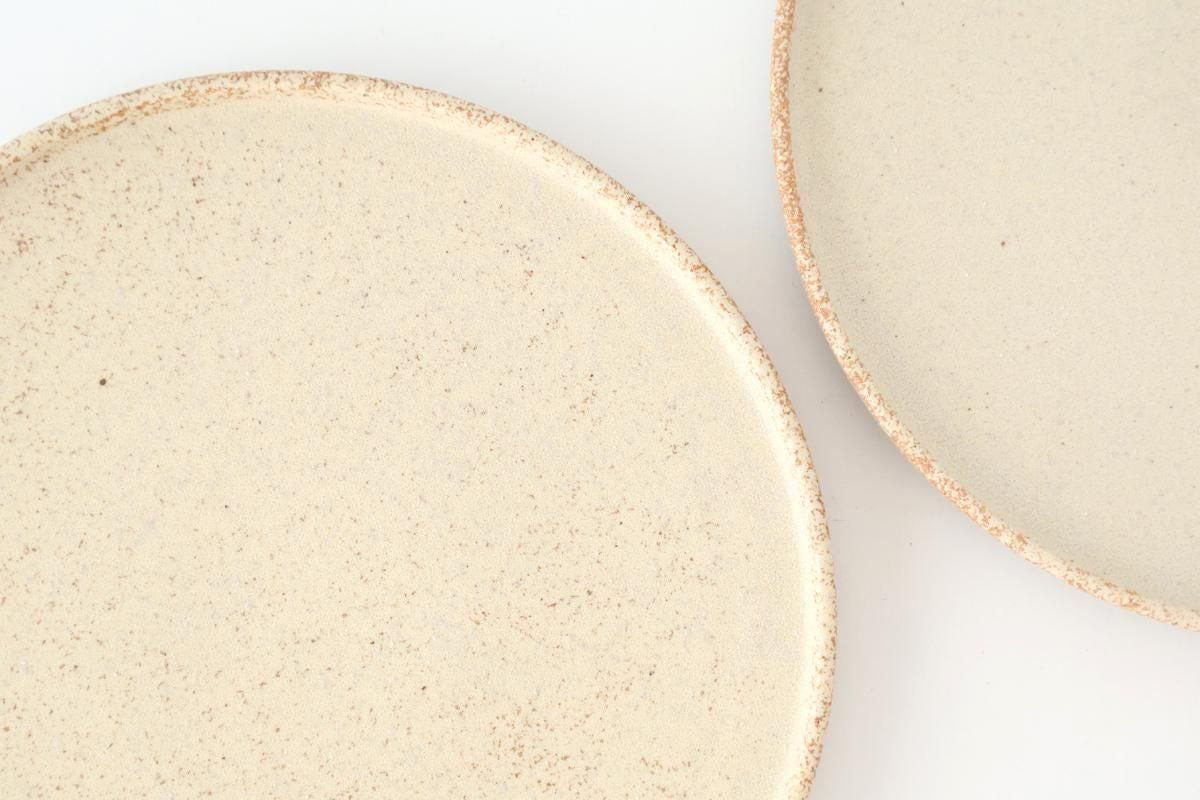 Vega Round Plate Ivory 23.0cm /9.05in | Mino Ware